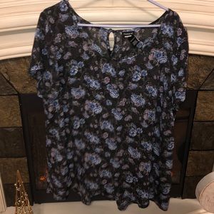 Torrid Floral High-Low Babydoll